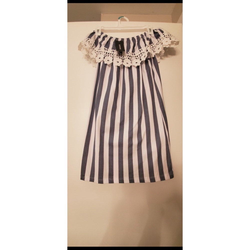 Off the shoulder beach dress